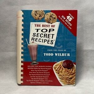 Recipes Book Todd Wilbur The Best Of Top Secret Recipes Cookbook Cooking Recipes